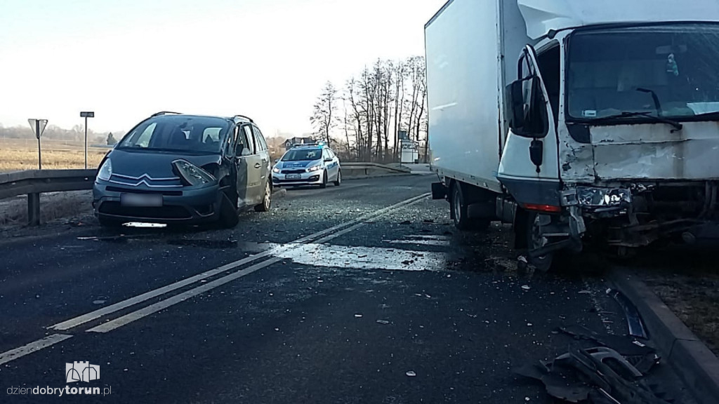 Zderzenie na ulicy Nieszawskiej