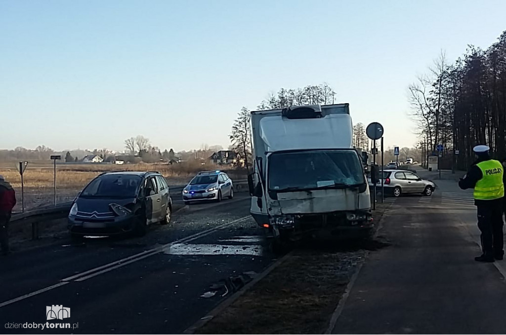 Zderzenie na ulicy Nieszawskiej
