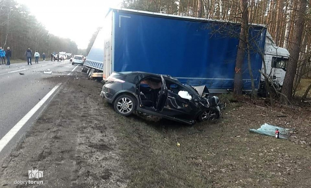 Śmiertelny wypadek pod Toruniem