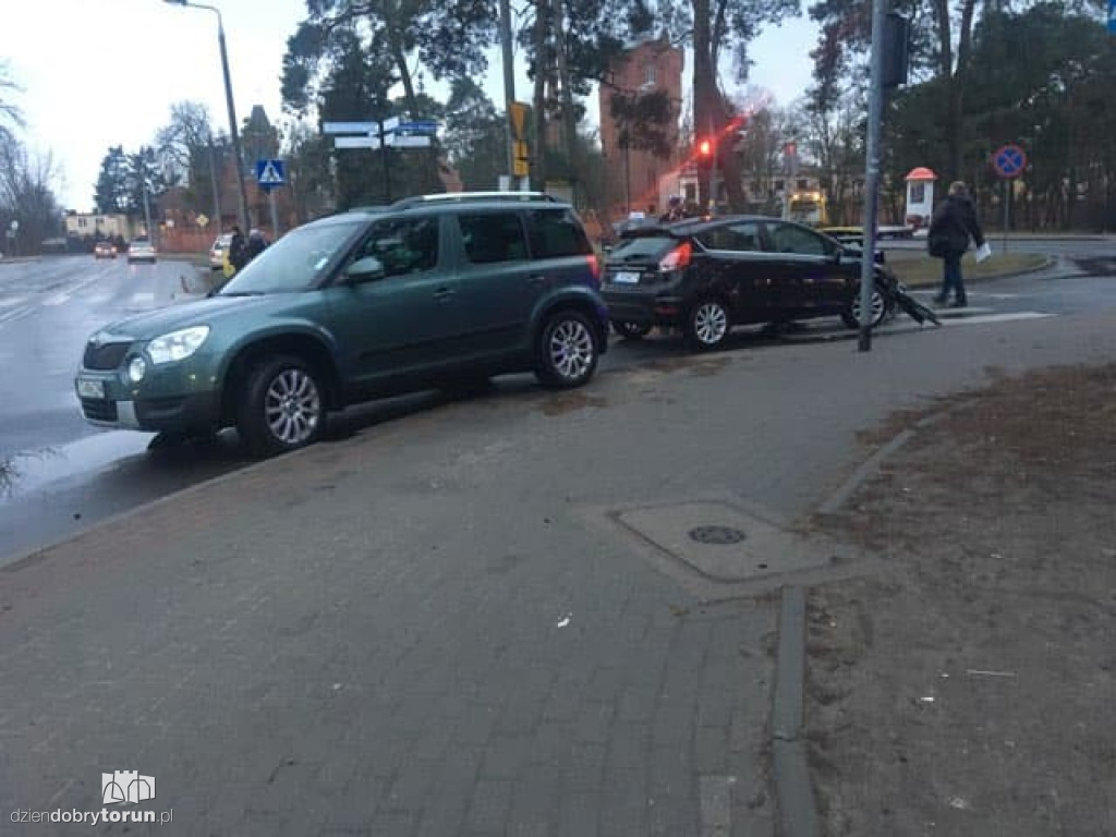 Groźna kolizja przy szpitali na św. Józefa