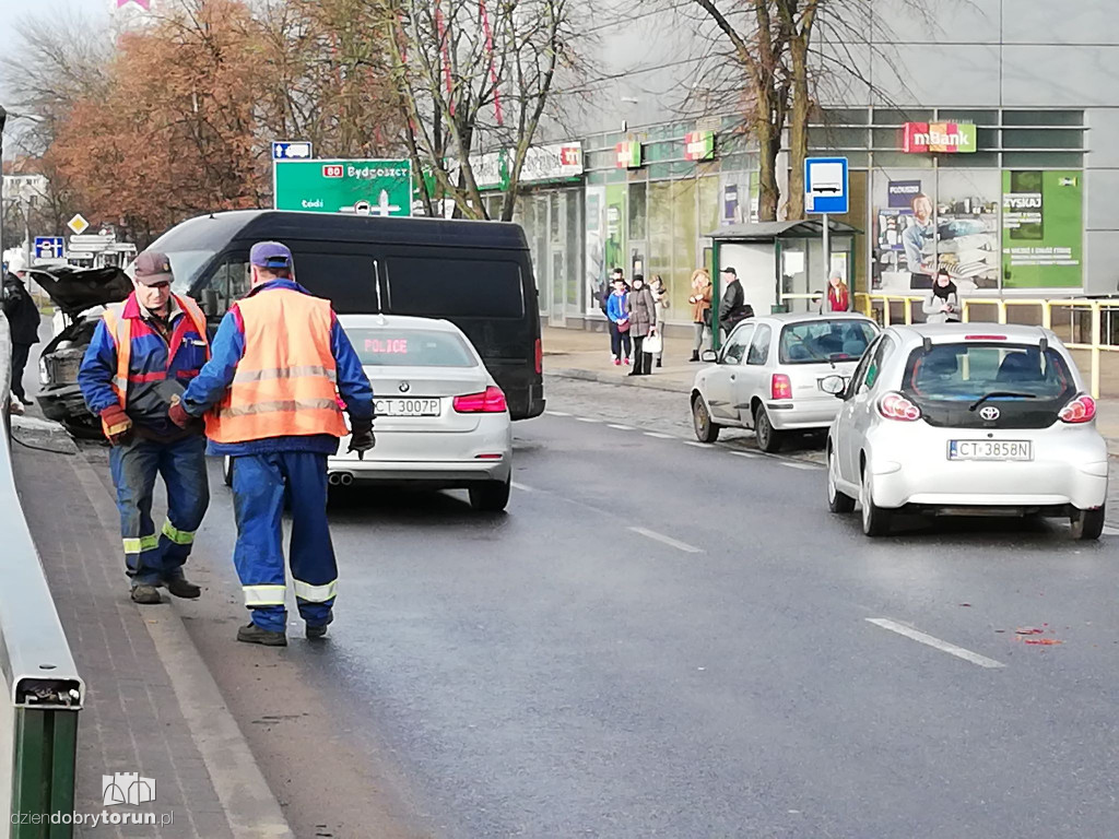 Groźna kolizja w centrum miasta