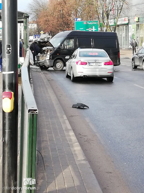 Groźna kolizja w centrum miasta