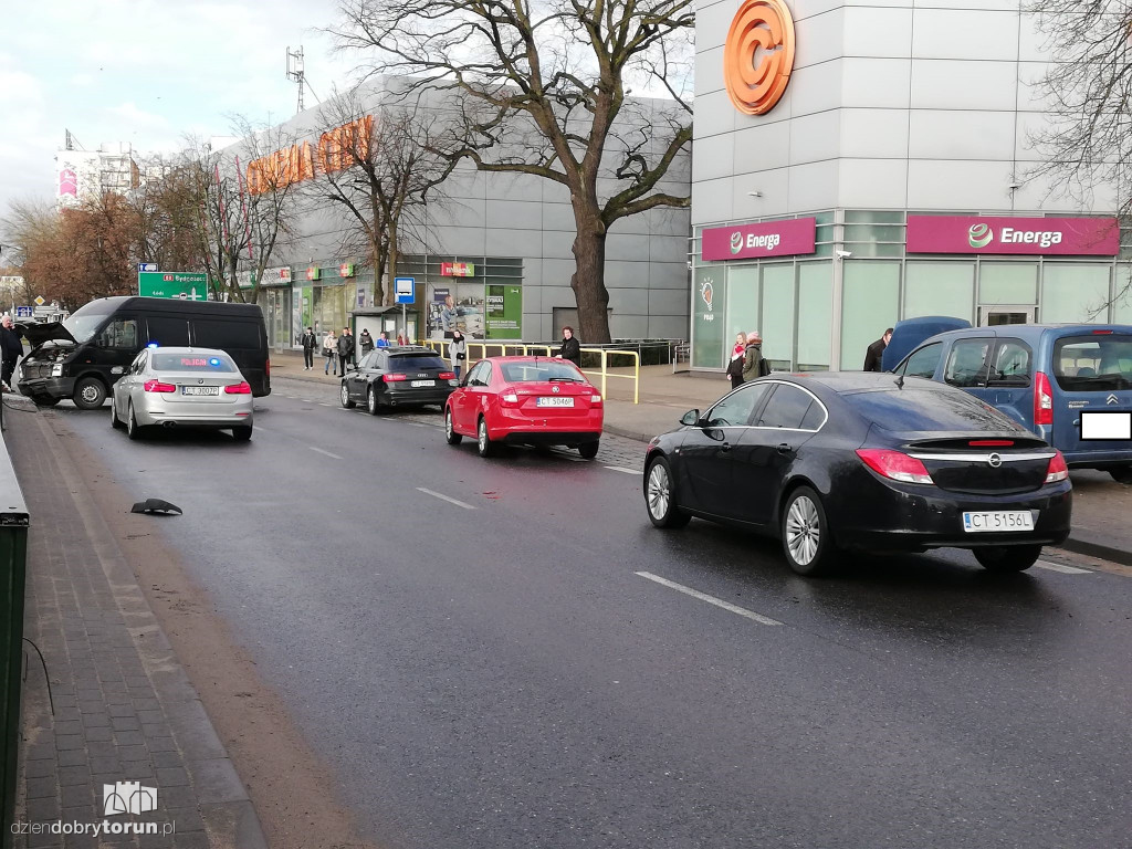 Groźna kolizja w centrum miasta