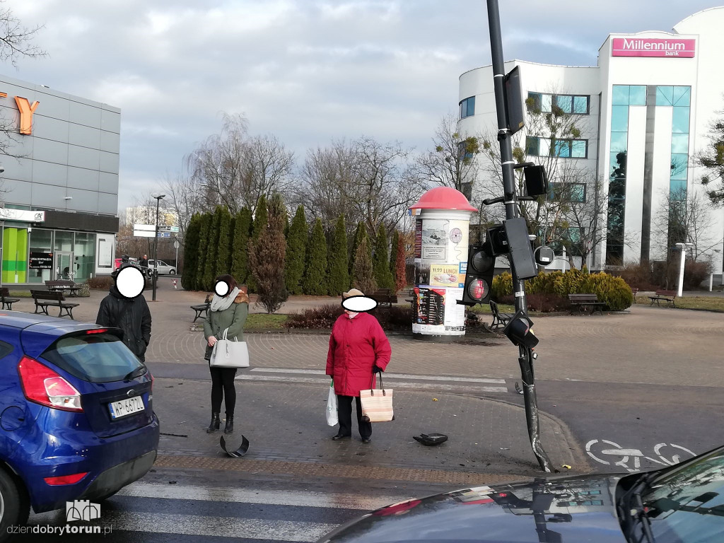 Groźna kolizja w centrum miasta