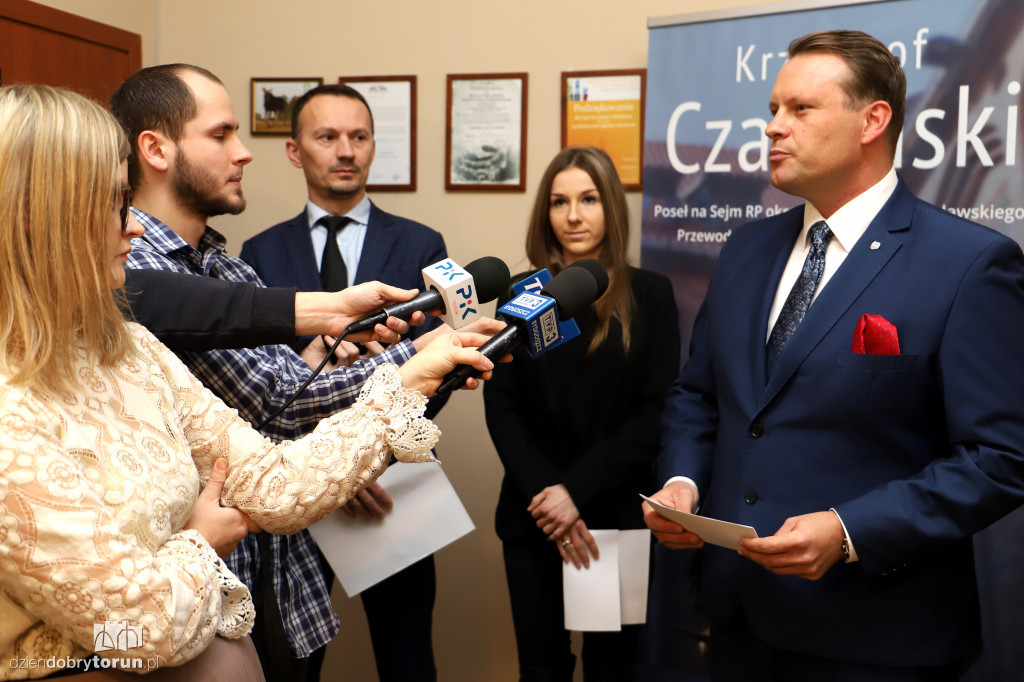Konferencja prasowa Prawa i Sprawiedliwości