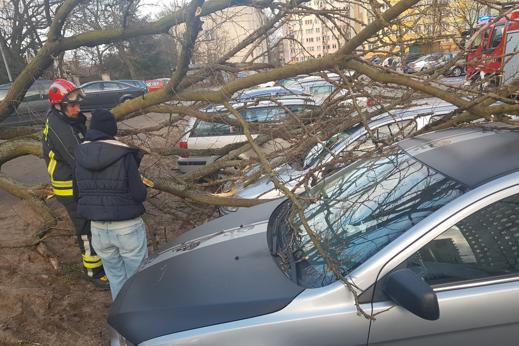 Wichura dała się we znaki na Głowackiego