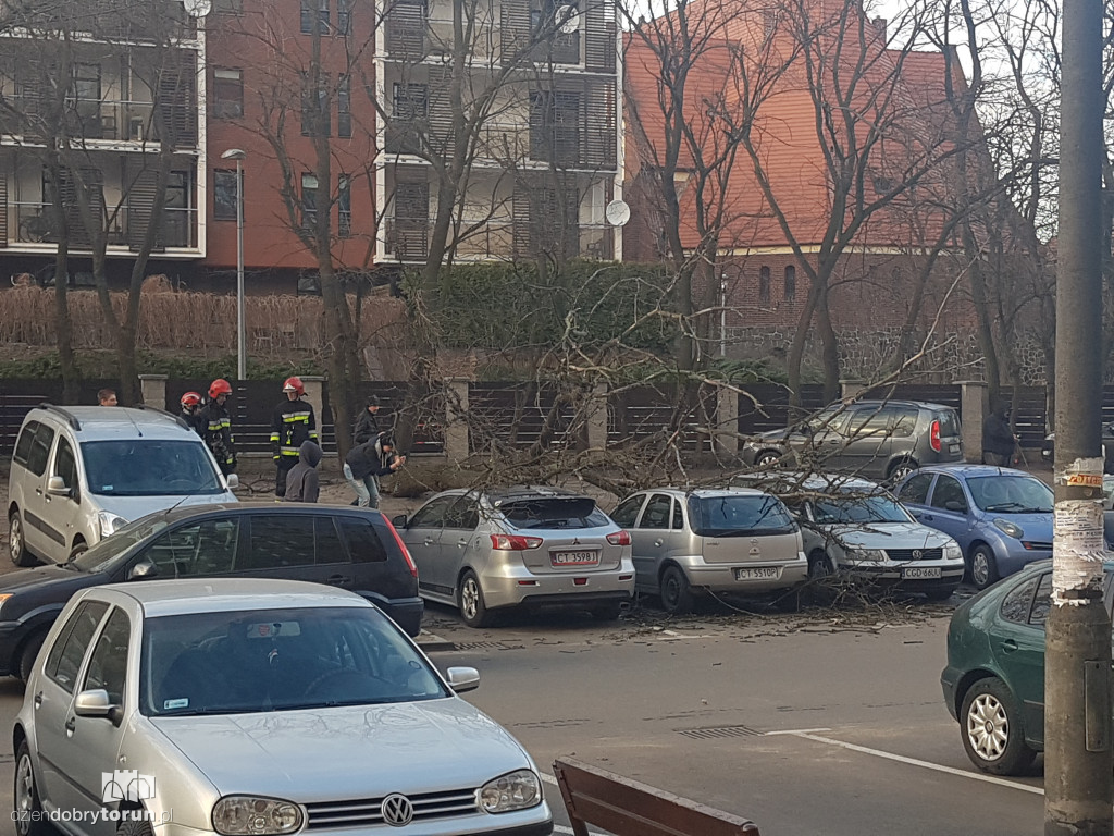Wichura dała się we znaki na Głowackiego