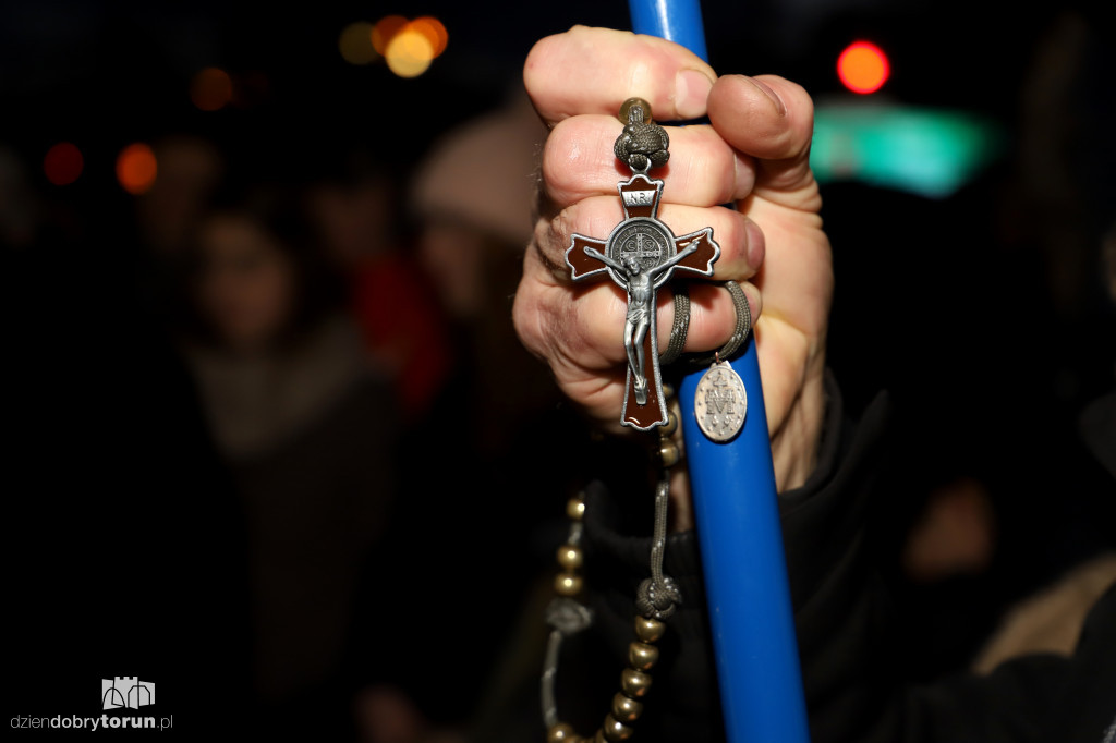 Protest przed Centrum Sztuki Współczesnej