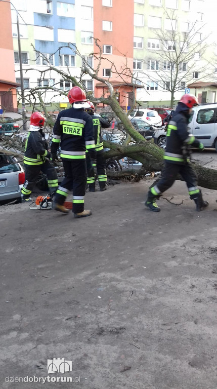 Wichura dała się we znaki na Głowackiego
