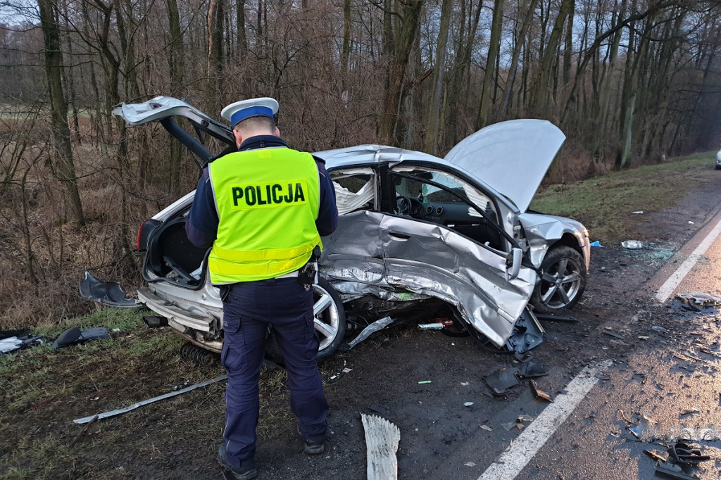 Groźny wypadek w regionie