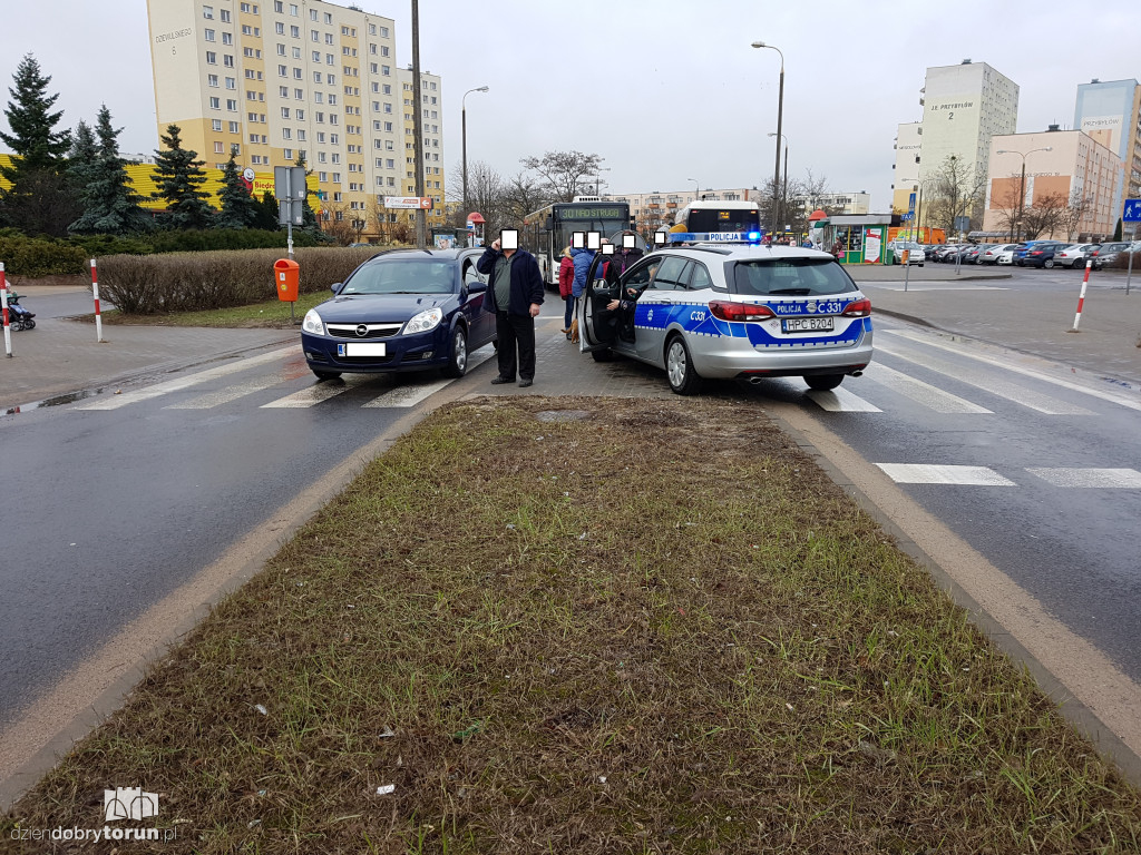 Kolejne potrącenie w Toruniu!