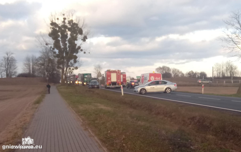 Groźne zderzenie w Suchatówce