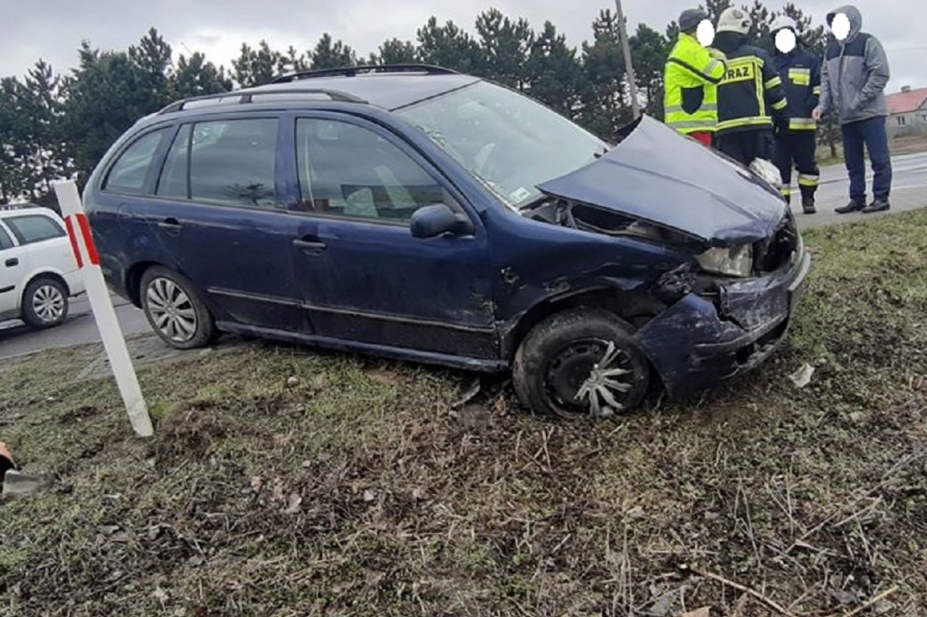 Wypadek na trasie Toruń - Bydgoszcz