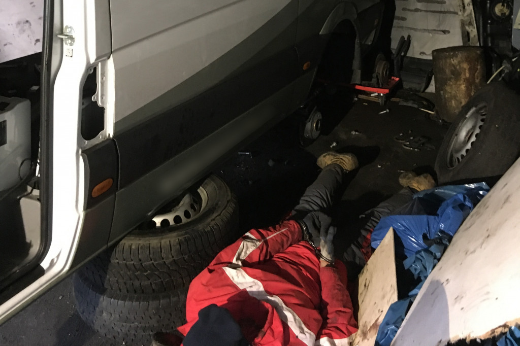 Akcja policji niedaleko Gniewkowa