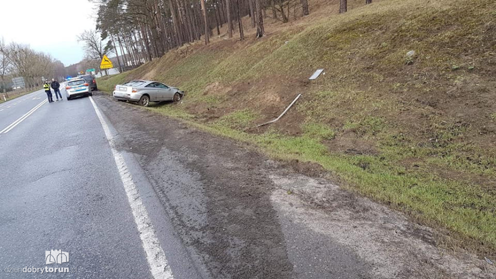 Groźny wypadek na DK10