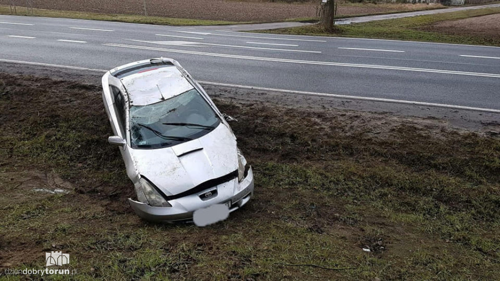 Groźny wypadek na DK10