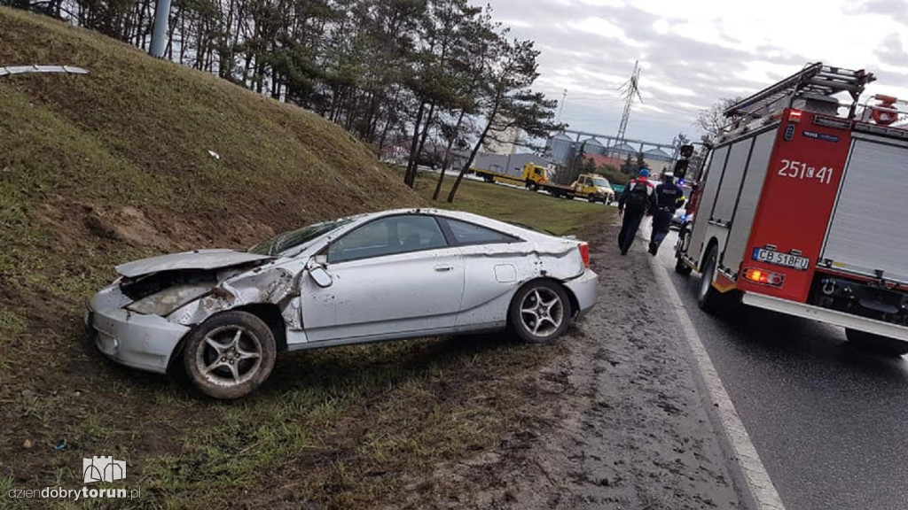 Groźny wypadek na DK10