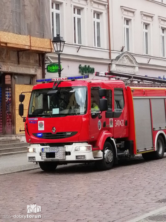 Akcja strażaków na Chełmińskiej