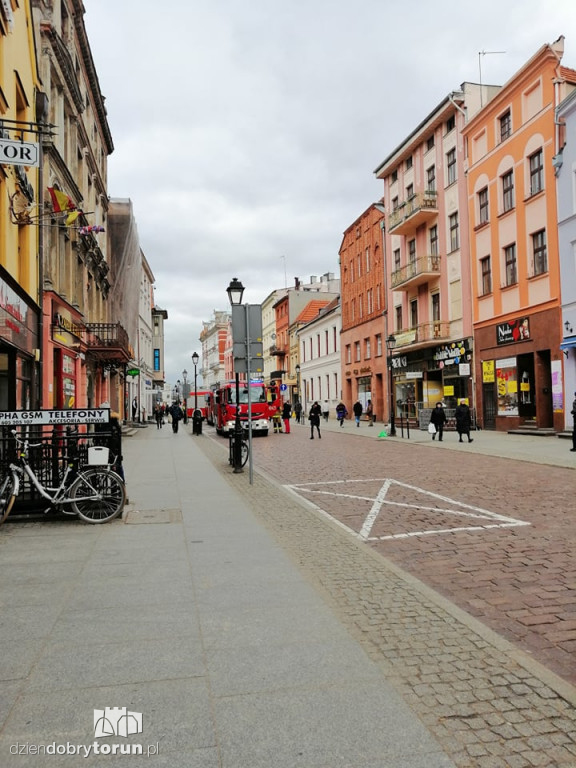 Akcja strażaków na Chełmińskiej