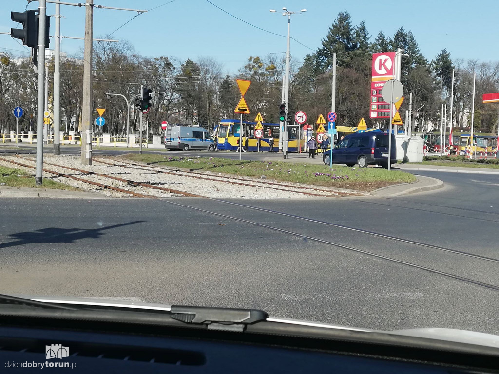 Tramwaj potrącił kobietę w centrum miasta