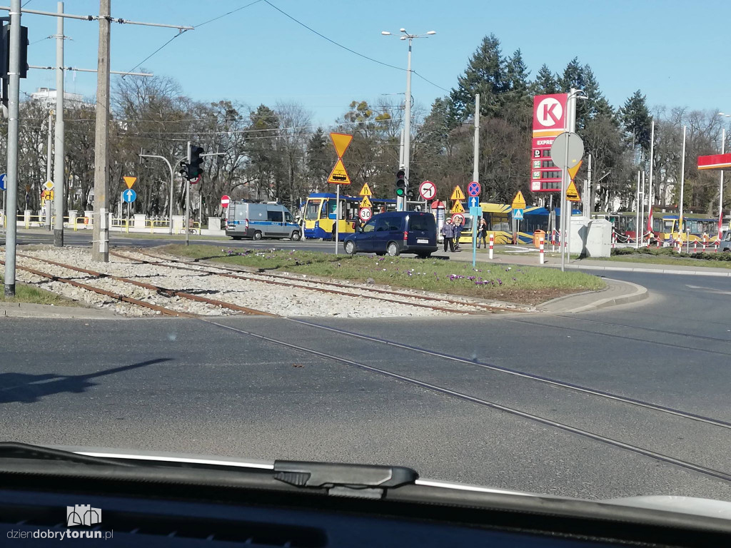 Tramwaj potrącił kobietę w centrum miasta