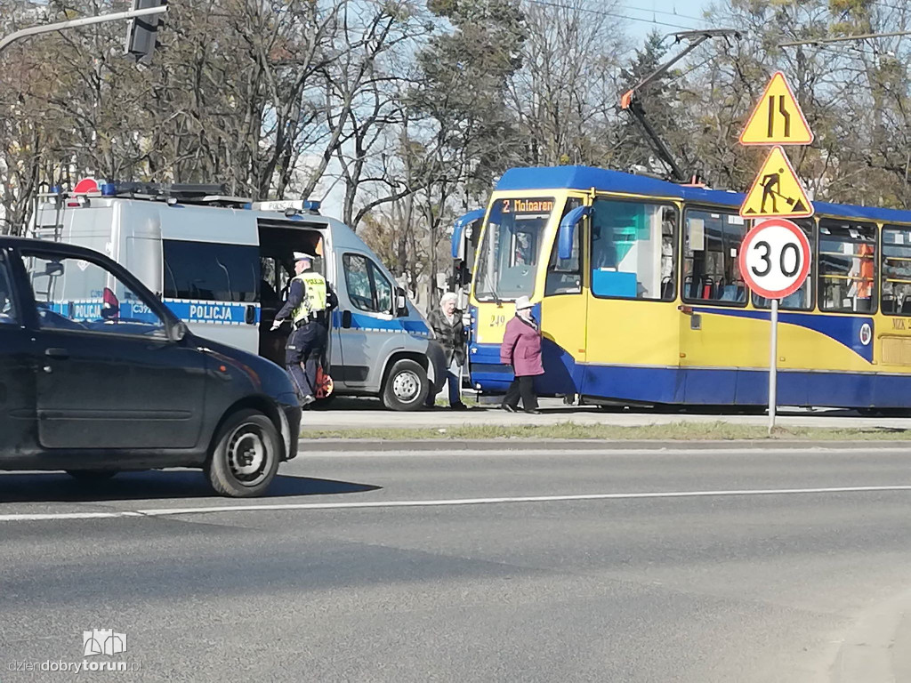 Tramwaj potrącił kobietę w centrum miasta