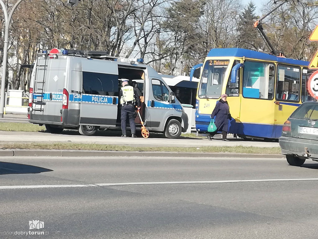 Tramwaj potrącił kobietę w centrum miasta