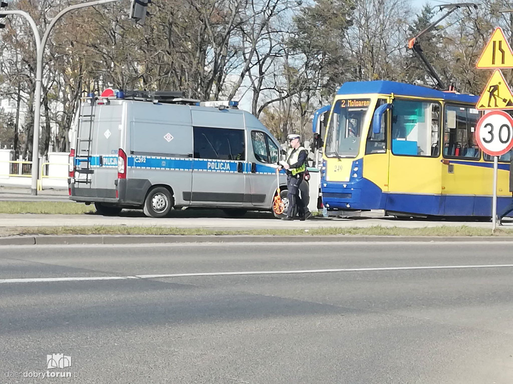 Tramwaj potrącił kobietę w centrum miasta