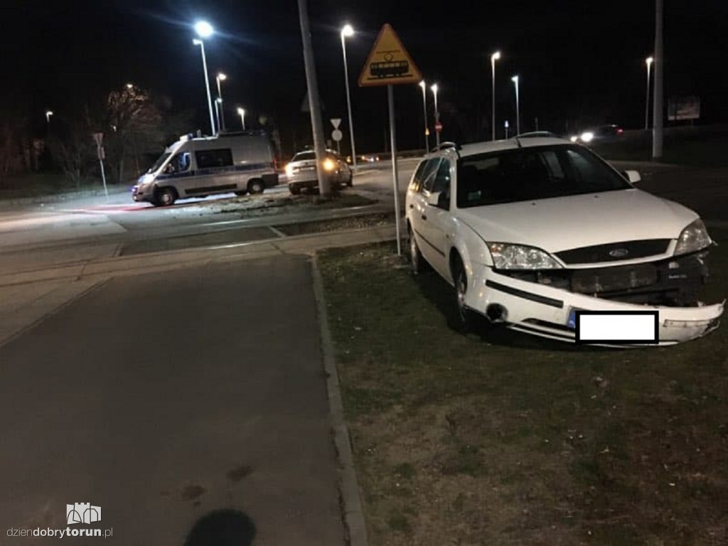 Groźna kolizja na placu Hoffmanna