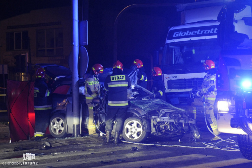 Śmiertleny wypadek na DK10 w Lipnie