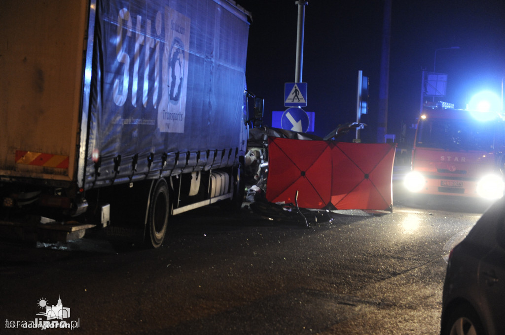 Śmiertleny wypadek na DK10 w Lipnie