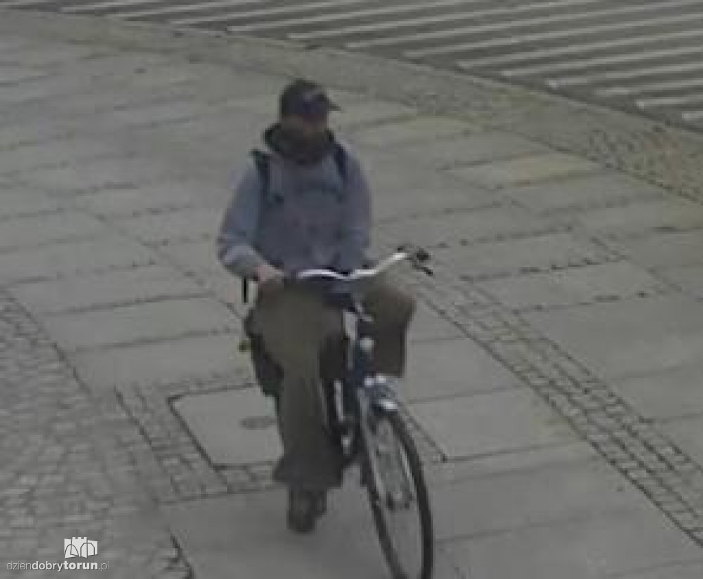 Policja szuka złodzieja roweru