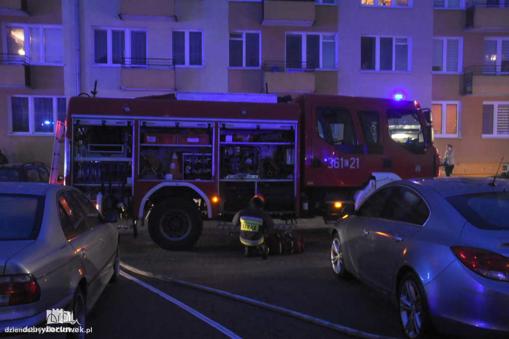 Tragiczny pożar w bloku we Włocławku