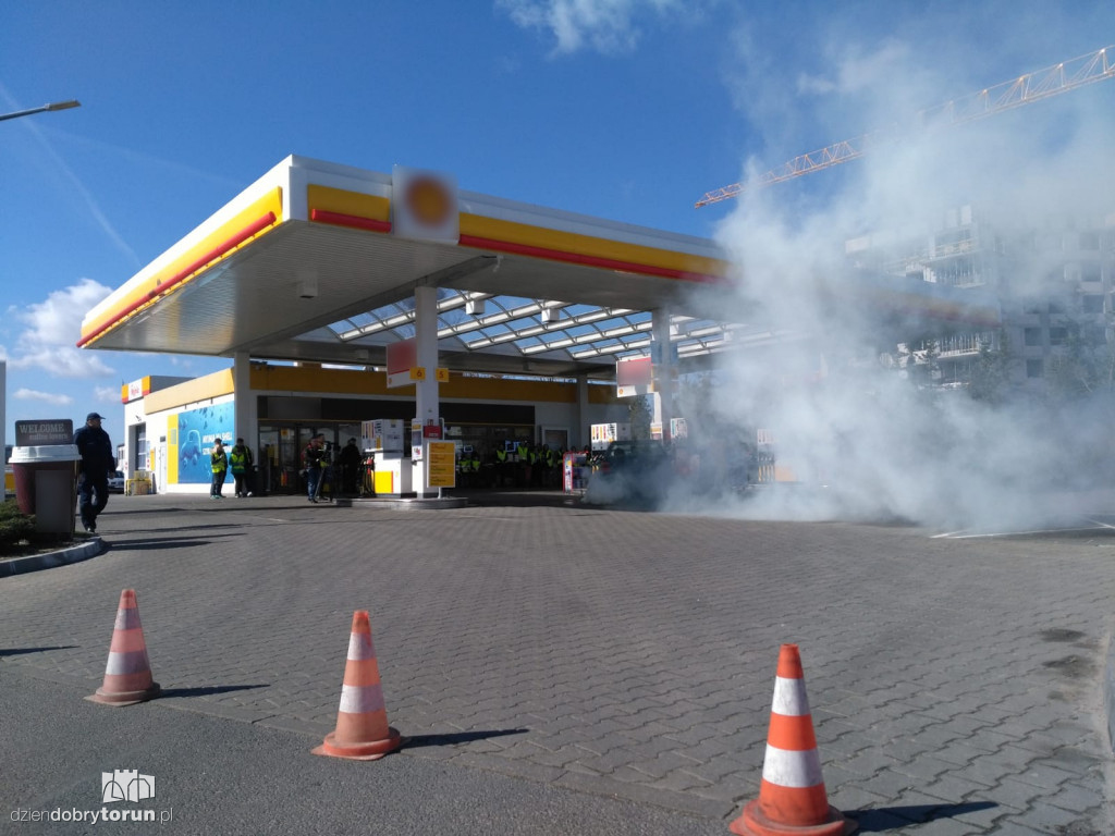 Ćwiczenia na stacji benzynowej