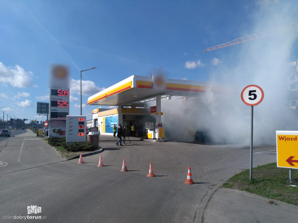 Ćwiczenia na stacji benzynowej