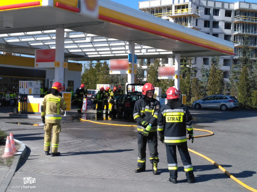 Ćwiczenia na stacji benzynowej