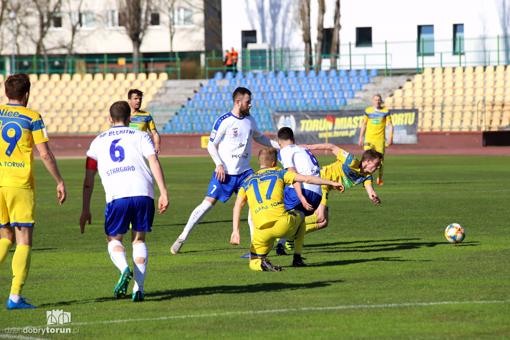 Elana Toruń 2:1 Błękitni Stargard