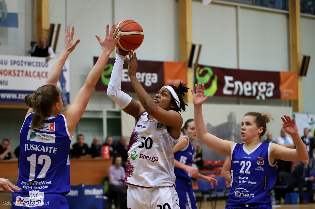 Energa Toruń - Enea Gorzów Wielkopolski 66:77