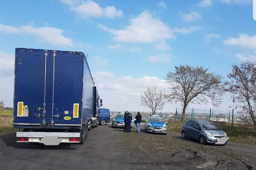 Kierowca przyłapany na gorącym uczynku?