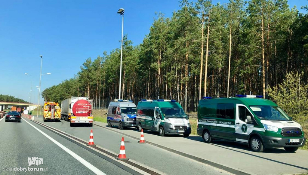 Nietrzeźwy kierowca na S10 koło Torunia