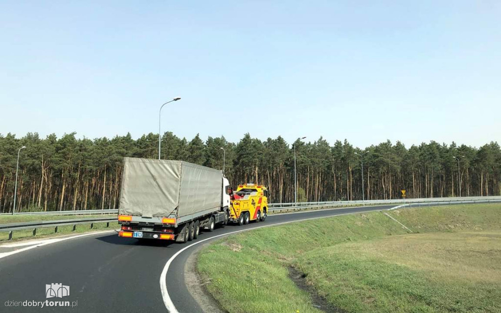 Nietrzeźwy kierowca na S10 koło Torunia