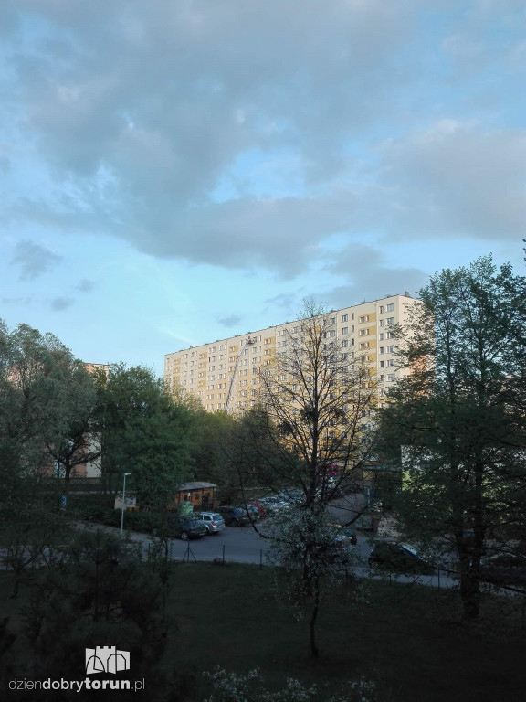 Policja i straż z interwencją na Rubinkowie