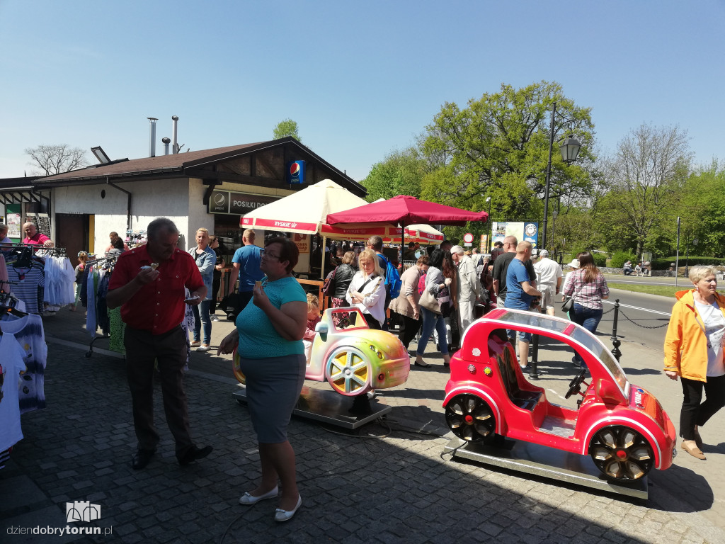 Tłumy na majówce w Ciechocinku