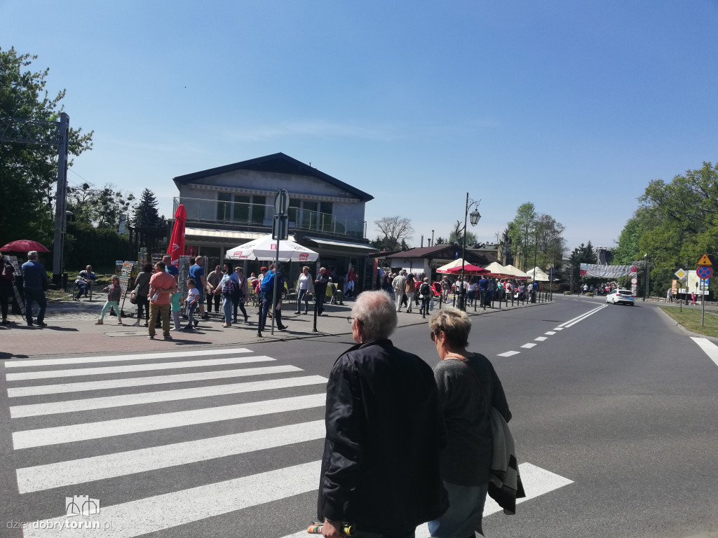 Tłumy na majówce w Ciechocinku