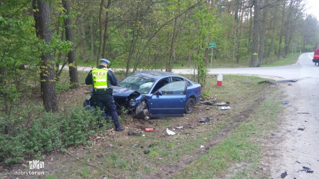 Bardzo groźny wypadek w Pędzewie