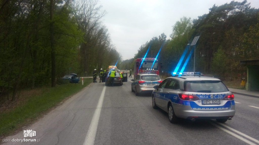 Bardzo groźny wypadek w Pędzewie