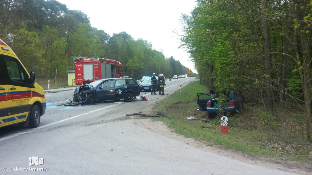 Bardzo groźny wypadek w Pędzewie