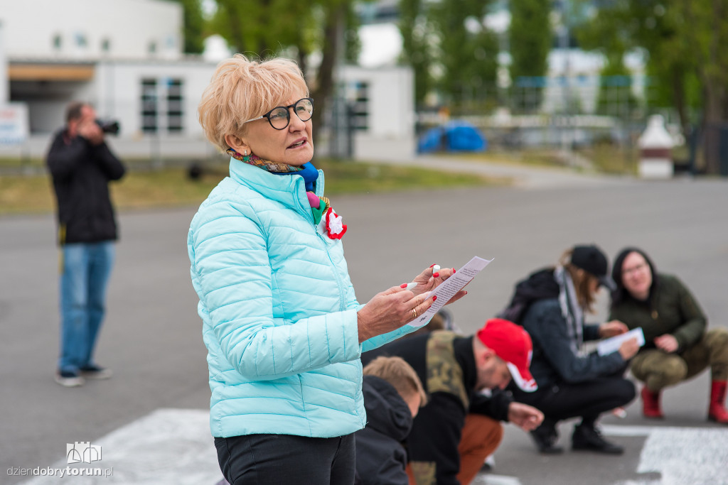 Wspólne malowanie flagi