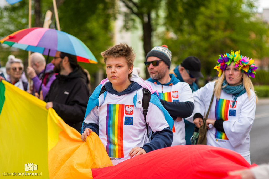 Demonstracja pod siedzibą Radia Maryja