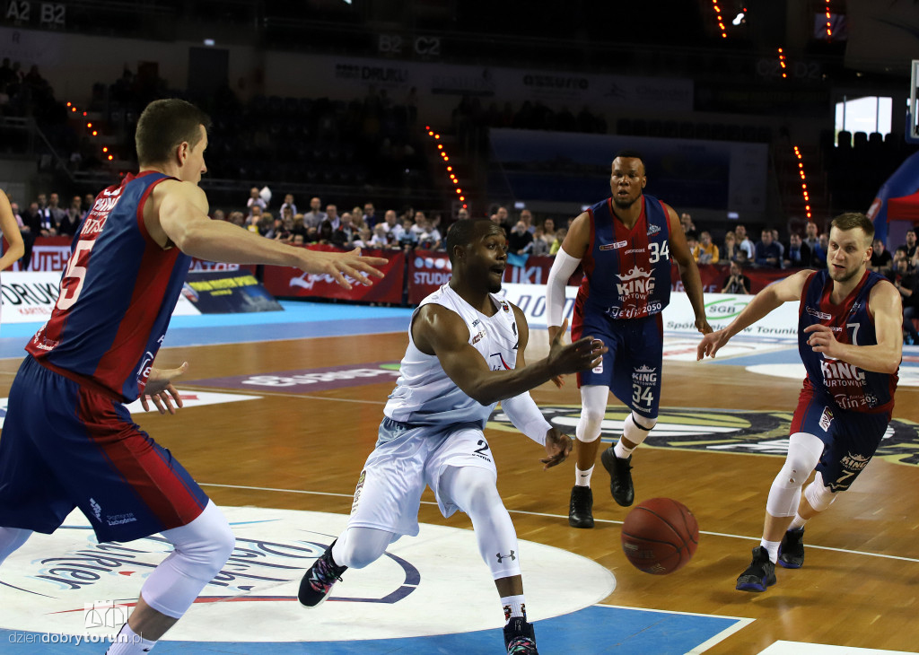 Polski Cukier Toruń 70:65 KING Szczecin